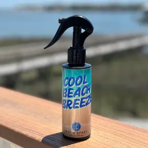 Cool Beach Breeze Homemade Tropical Room Spray with Coconut Lime Teakwood Fragrance home freshener room perfume refreshing scented deodorizer Scent Paradise Aroma Product