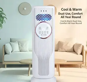 4-in-1 Tower Fan, Home Household Appliance with Cooling, Heating, Air Purification, Humidification Functions, TikTok Viral Home Essential