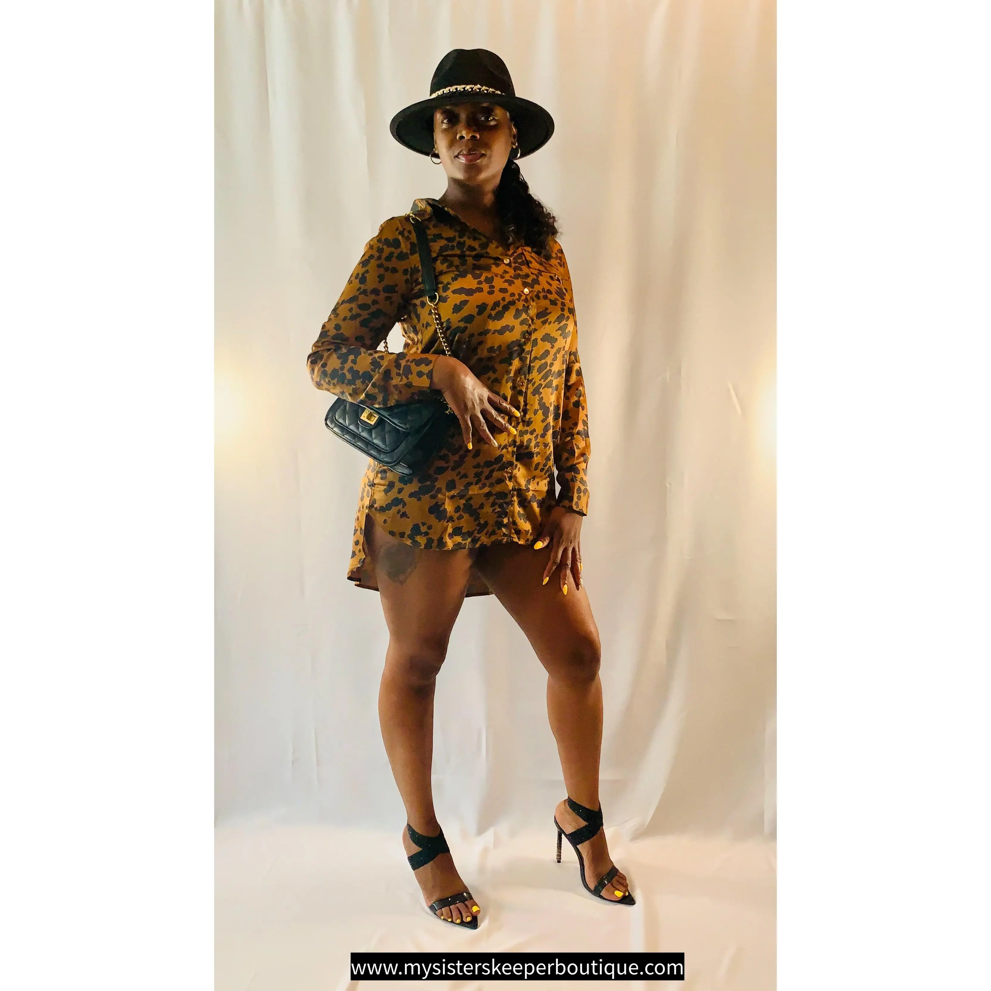 Virgo Shirt Dress (Mocha)