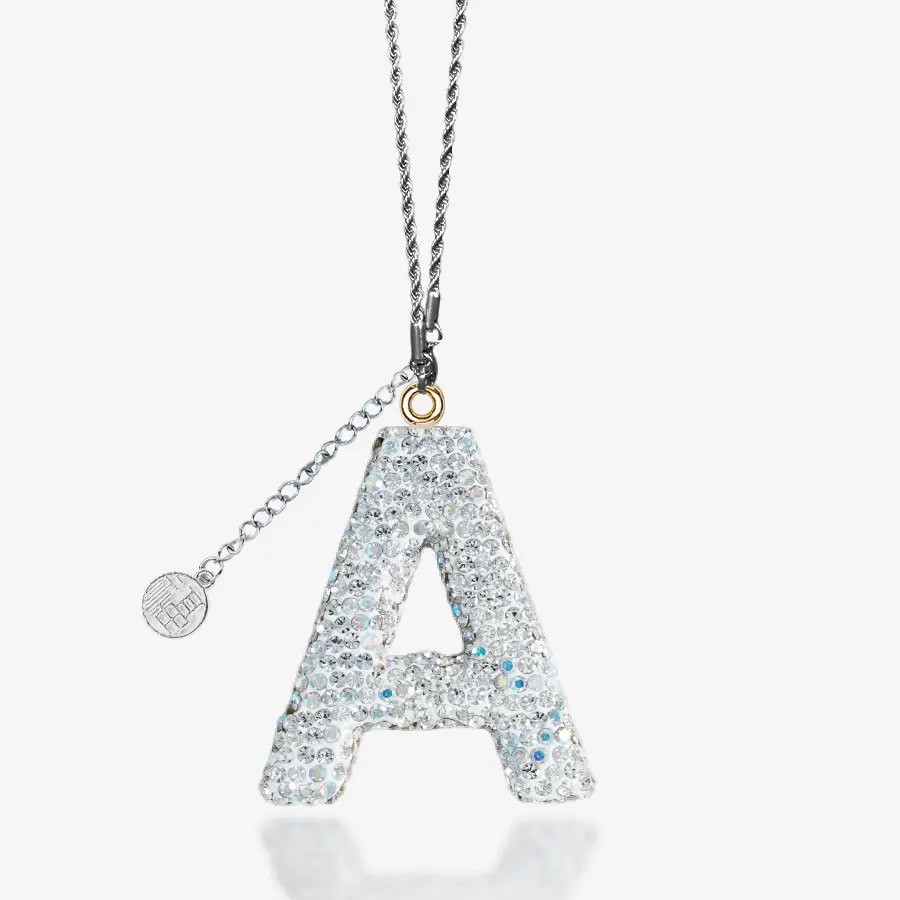 Car charms Letter Pendants for Car Initials Accessories Customizable Car Mirror Letter Charm Personalized Pendant for Your Vehicle