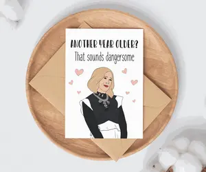 Moira Rose - Schitt's Creek Birthday Card