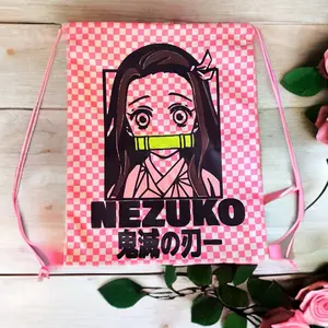 Custom Nezuko Drawstring Backpack