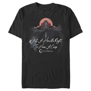 Men's Castlevania Dracula Horrible Night for Curse T-Shirt