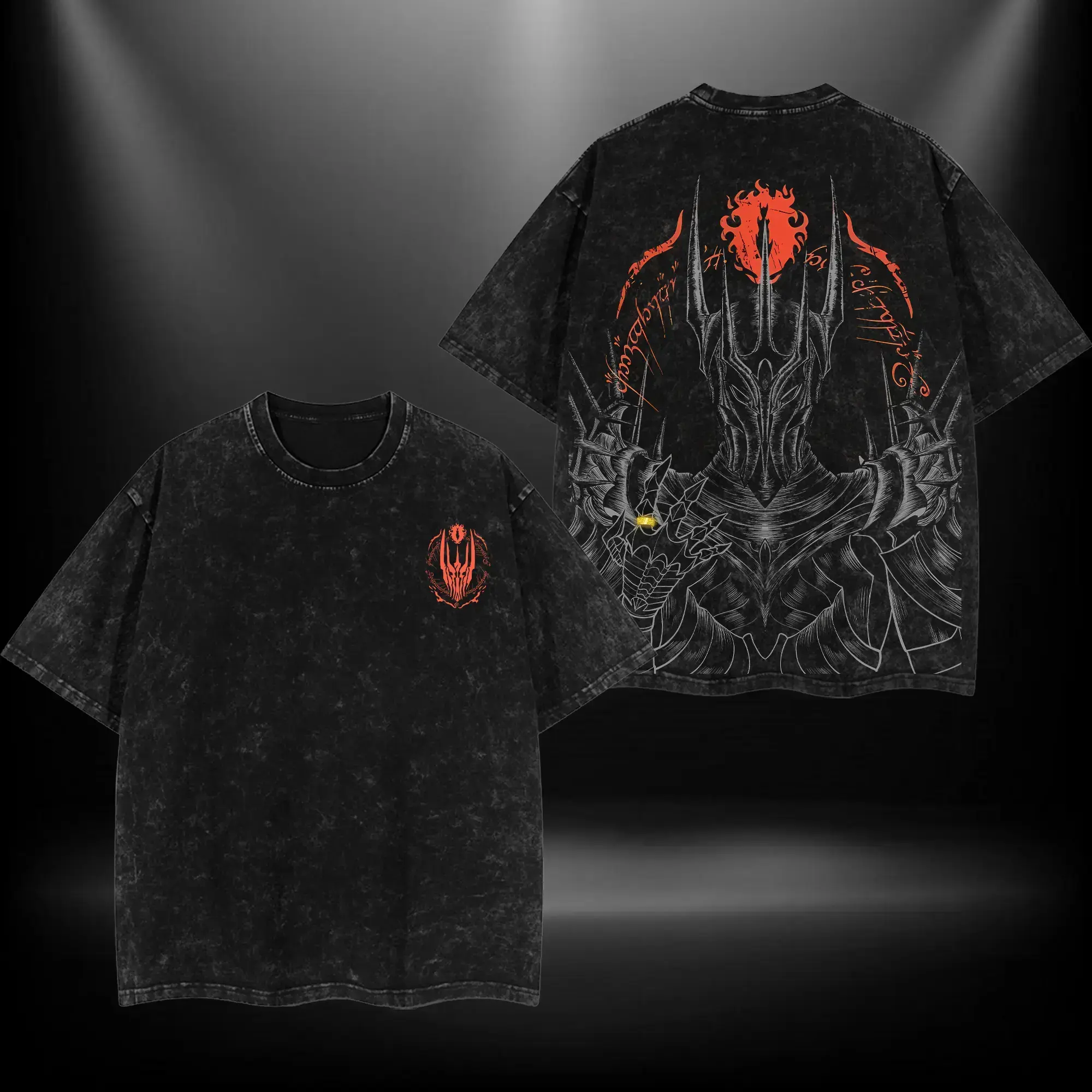 Lord Sauron Lord of the rings  Retro Vintage Menswear Gift movie fans Top Apparel Classic Oversized Seamless Simple Straight Man Clothes Cotton designer shirts, graphic tees, men gifts, ,Graphic Streetwear T-shirt tees  good