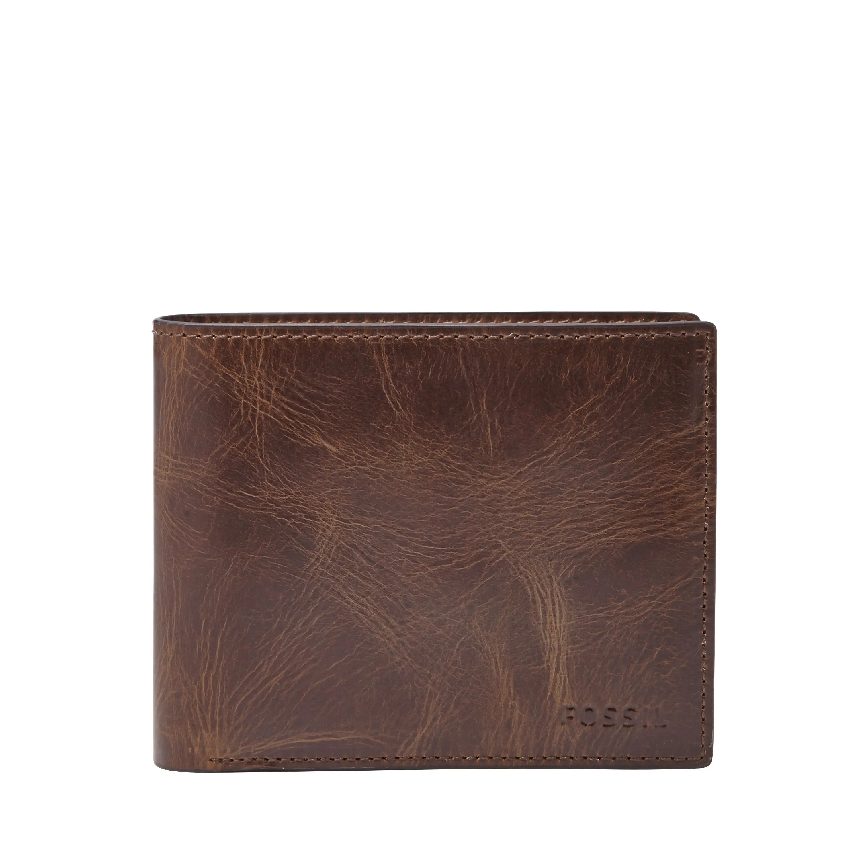 Fossil Men's Derrick Leather Bifold