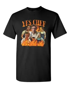 On Coast Yes Chef | Funny Parody | Novelty T-Shirt, Vintage Yes Chef Jeremy Allen White Shirt , The Bear 2023 Homage Tee , Carmen Berzatto Shirt , Gift For Fans , Trending Shirt