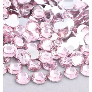 Lt Pink Resin Rhinestones