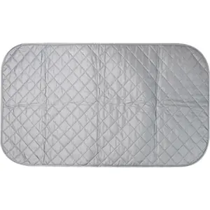Portable Ironing Mat Blanket for Table Top, Iron Board Alternative Cover Foldable Ironing Board Replacement Quilted Washer Dryer Heat Resistant Pad (No Magnet,Color:85x45cm)