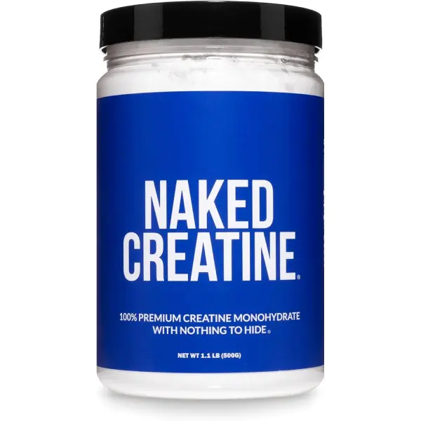 Pure Micronized Creatine Monohydrate Powder - NSF Certified, Unflavored, 500g, 1.1lb Bulk - Vegan, Non-GMO, Gluten-Free, Soy-Free, No Fillers, Supports Muscle Growth & Strength - 100 Servings
