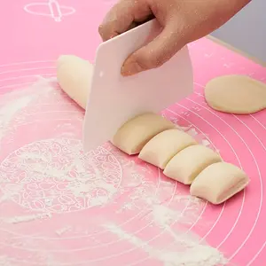 1PC Scraper, vermicelli cake, butter scraper, Mantou cutter, oil scraper, household kitchen baking tools