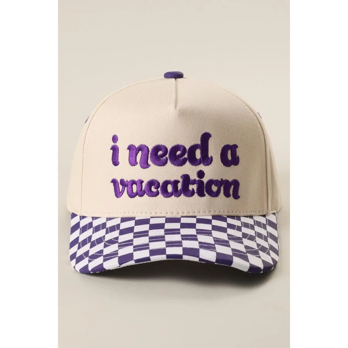 Trucker-I need as Vaca purple
