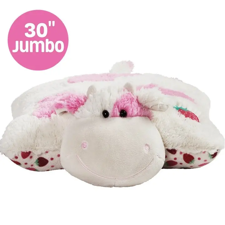 Original Sweet Scented Strawberry Cow Jumbo 30" Plush Pillow Pet Original Sweet Scented Strawberry Cow Jumbo 30" Plush Pillow Pet