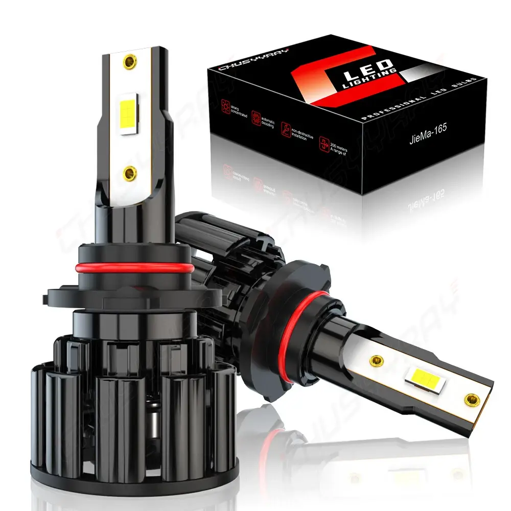 For 2014 2015 GMC Sierra 1500 9012 6 Sides LED Headlight Bulbs 6000K White Light Led Headlamps Vehicle Led