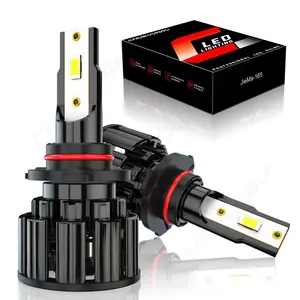 For 2014 2015 GMC Sierra 1500 9012 6 Sides LED Headlight Bulbs 6000K White Light