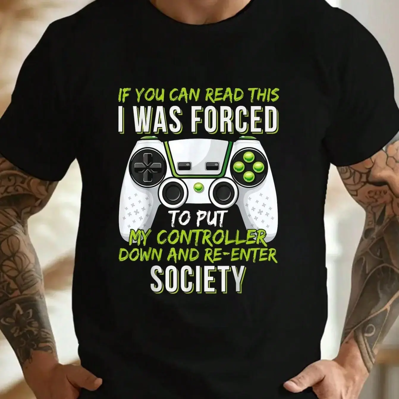 100 Cotton Funny Gaming Boys Girls Men Gamer Video Game T-Shirt Womens Mens Graphic Tee Causal Tops Fashion Tshirt