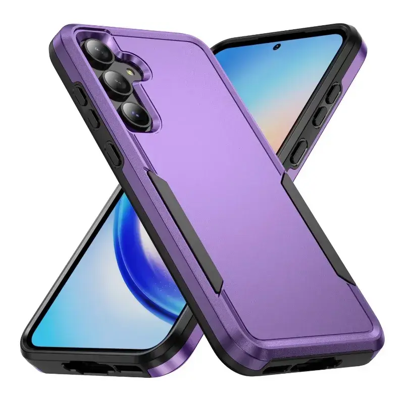 Luxury Armor Shockproof Mobile Phone Case for Samsung  A05S 14 54 35 32 52 72 12 13 33 53 73 Soft and Hard Double Protection