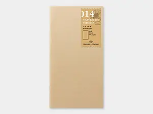 014 Kraft Paper Refill TRAVELER'S Notebook - Regular Size