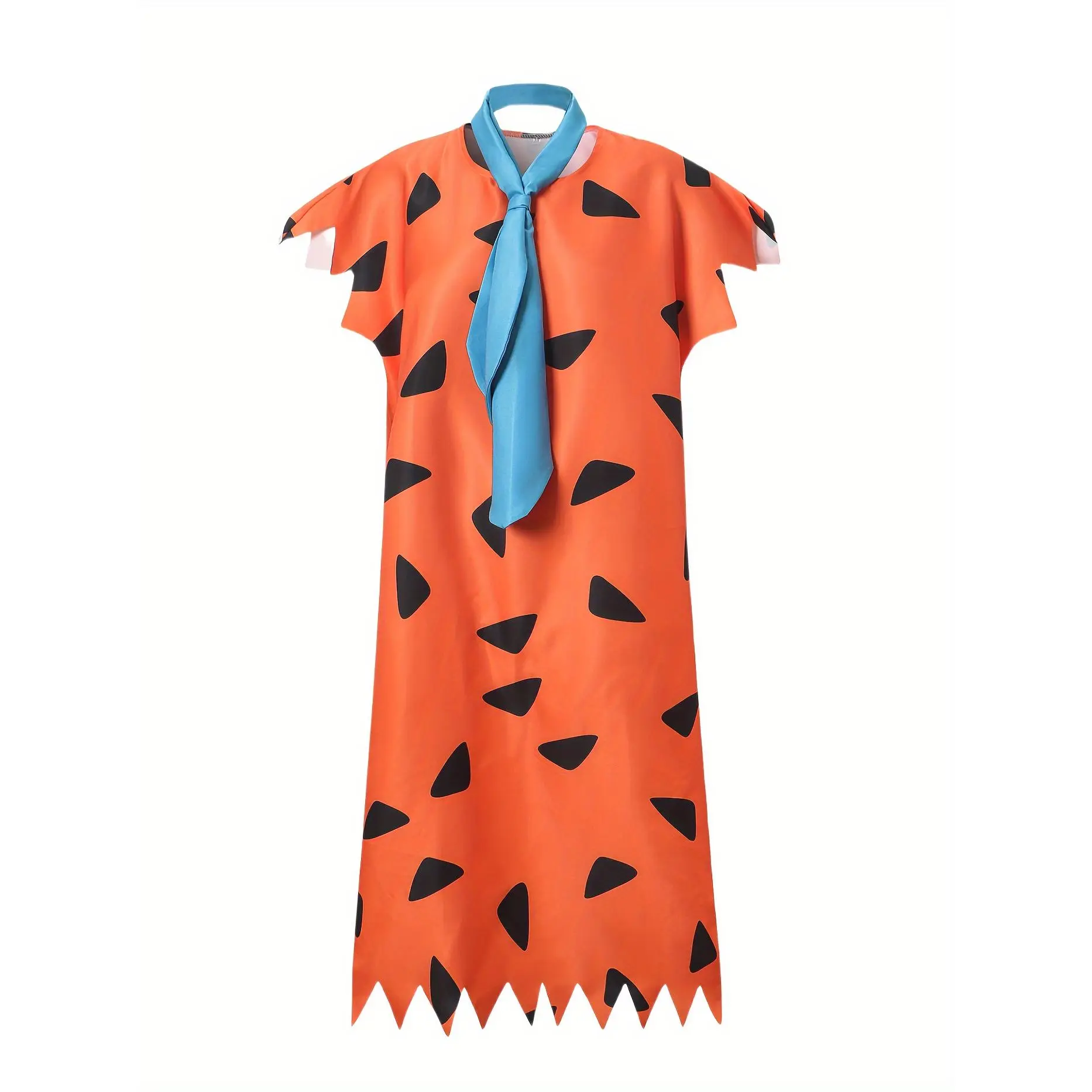 [Flintstones |   Cosplay] 2pcs Flintstones Cosplay |   Animated Live Action Dress up Cosplay Party stage Play costumes |   Men dress up costumes Novelty costumes heat transfer reflector