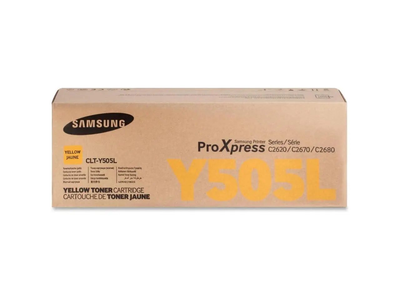 Samsung CLTY505L Yellow Toner - 3500 Page Yield