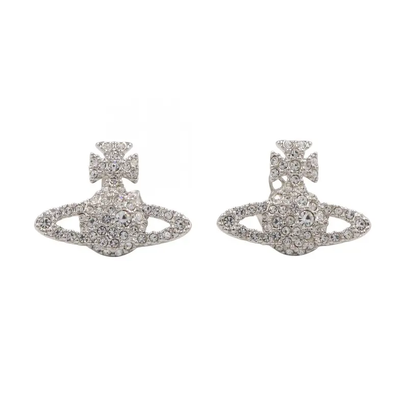 希少✨VivienneWestwood Trump Silver earring silver vivienne westwood earring - TikTok Shop