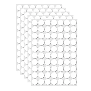 350 Pcs (0.79''/20mm) Double Sided Clear Sticky Dots No Trace Removable Waterproof Adhesive Putty Stickers for Poster Festival Decoration