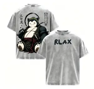 Snorlax Anime Mashup Shirt, One Piece Inspired Graphic Tee, Heavyweight Cotton Fan Gift ,Cream Vintage Wash One Piece Pokemon Mashup Shirt,Skull Jolly Roger x Pokemon collector graphic tee