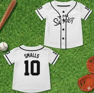 (Multiple Colors) The Sandlot Benny Smalls 10 Baseball Jersey, The Sandlot Jersey, Sports Shirt, Baseball Jersey For Men Women Youth and Kids