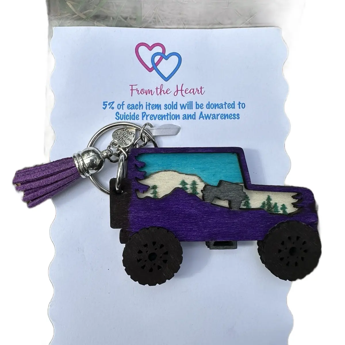 Jeep Off-Road Keychain - Custimized