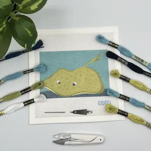 Spotted Stingray One Needlepoint Kit