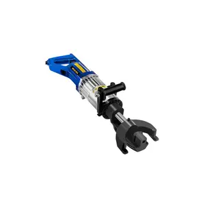 VEVOR Electric Hydraulic Rebar Bender, 1500W Portable Rebar Bending Machine, Bending up to 3/4 Inch #6 (6-20mm) within 4 Seconds, High Power Steel Rebar Bender w/ Tool Case Oil Can, Black Blue RN-22