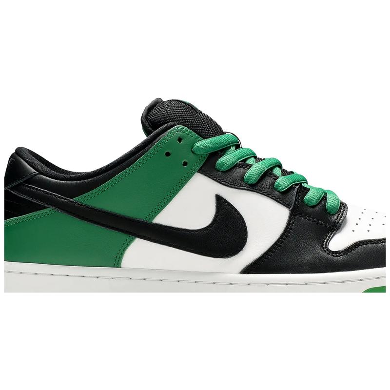 Nike Dunk Low Pro SB 'Classic Green' - BQ6817 302 - White/Classic Green/Black Skateboarding Sneakers
