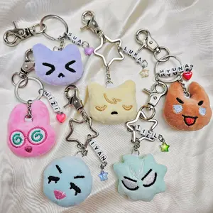 [ALNST] 1PC MINI Handmade Alien Stage Mizi Sua Ivan Till Luka Hyuna Embroidered Plush Keychain