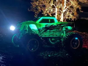 Rc Under Glow (Planes,Cars,Boats,Trains,More) Remote Control Dump Truck Durable Rock Crawler