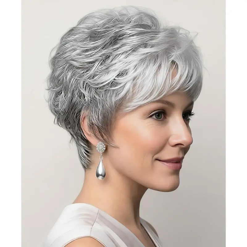 long feather cut with layers - TikTok Shop display picture 2