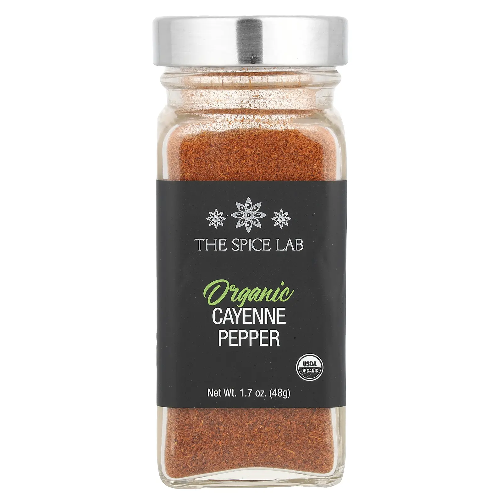 The Spice Lab Organic Cayenne Pepper, 1.7 oz (48 g)