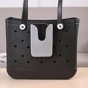 Bogg Bag Silicone Phone Holder, Soft Rubber Bag Decoration Charms For Bags Small Pocket For Phones, Keys, Lipstick, Sunglasses Storage, Suitable For Medium-sized Bogg Bag