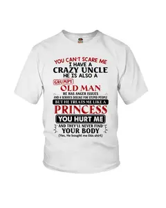 You Can't Scare Me, Best Gift For Niece, T-Shirt For Niece, Gift For Niece From Uncle