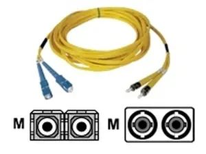 Tripp Lite Duplex Singlemode 8.3/125 Fiber Optic Cable, N354-05M Network Cable
