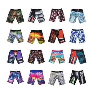 ETHIKA Men Underwear Breathable Sexy Panties Lingerie Underpants Male Plus Size L-XXXL Man Boxers Fashion Print Men Boxer Trunks