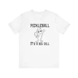 Pickleball Funny Jersey Short Sleeve Tee