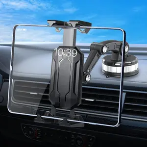 Car Tablet Holder with Suction Cup, Multipurpose Universal Adjustable Car Phone Navigation Holder, Universal Stable Phone Holder for Car, Truck, Car Cellphone Mount