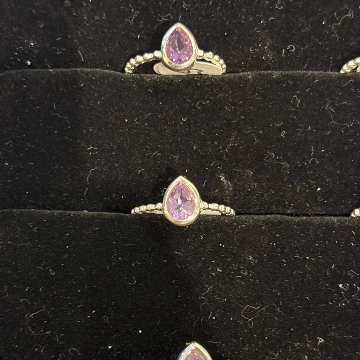 Amethyst Pear Size 5.5