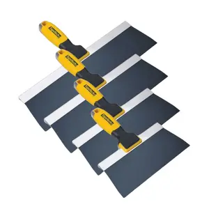 Premium Blue Steel Tapetech Drywall Taping Knife Set