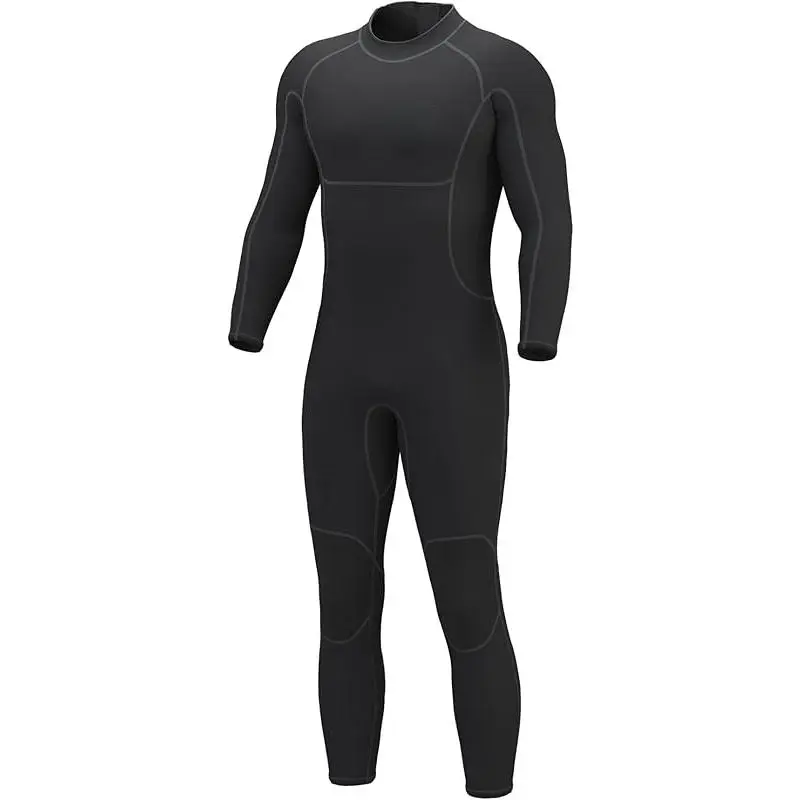 3/2mm Neoprene Wet Suit Back Front Zip in Cold Water for Surfing Swimming Diving