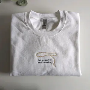 This Actually is My First Rodeo Sweatshirt, Funny Crewneck Sweatshirts