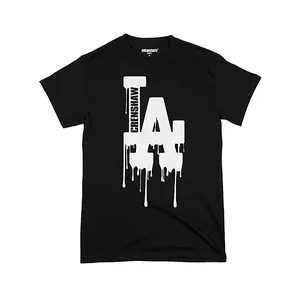Crenshaw Drip L.A. California T-Shirt Hip Hop Men's Los Angeles Design Graphic, Graphic tees, Streetwear, Men gifts, Short sleeve, cotton, Top, Menswear
