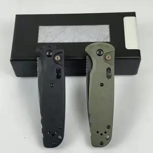 Premium 4300 Folding Knife Gift Set| D2 Battlewash Blade, G10 Handle, High-End Neck Knife with Metal Sheath, Ideal for Hiking, Camping & Survival