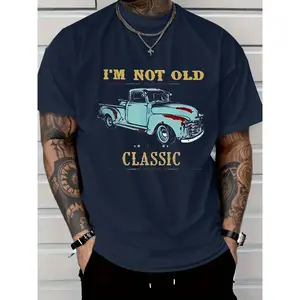 Minimalist Pattern Print Men's Comfortable Fashion T-Shirt Men's Summer Outdoor Clothing T-Shirt Short Sleeve Crew Neck Top Clothing Apparel Spring Summer Autumn Winter