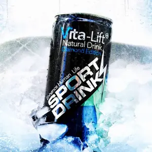 Vita Lift Energy Drink Human Life Diamond Edition Natural Sport Drink Enhance Human Life