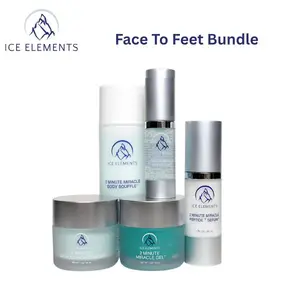 Ice Elements Complete Glow Bundle From Face to Feet – Transform, Hydrate, and Renew
